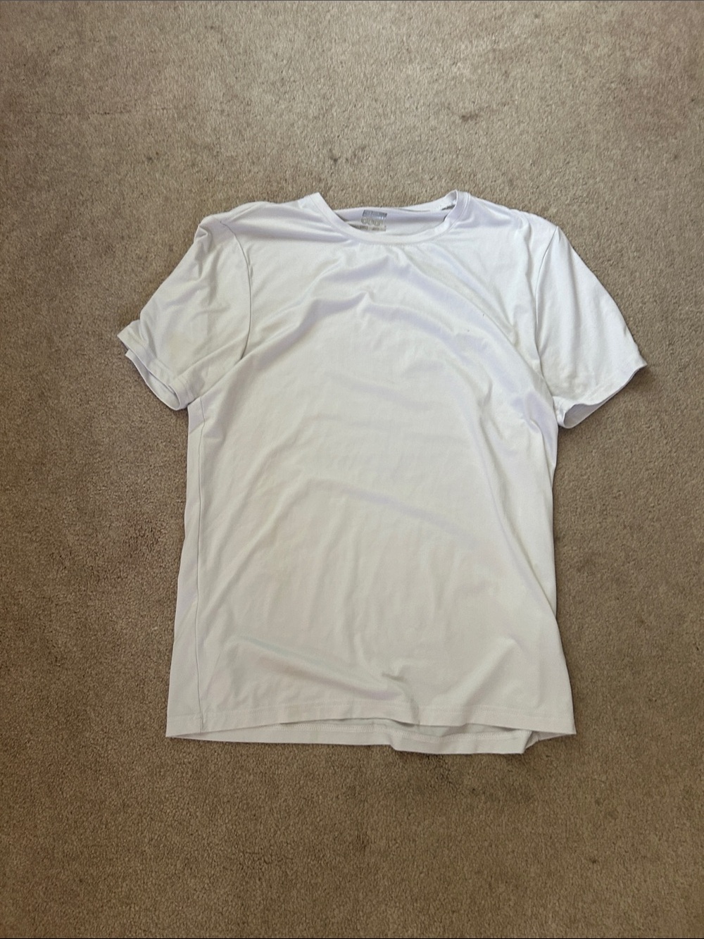 Classic Men's White Short Sleeve Crew Tee